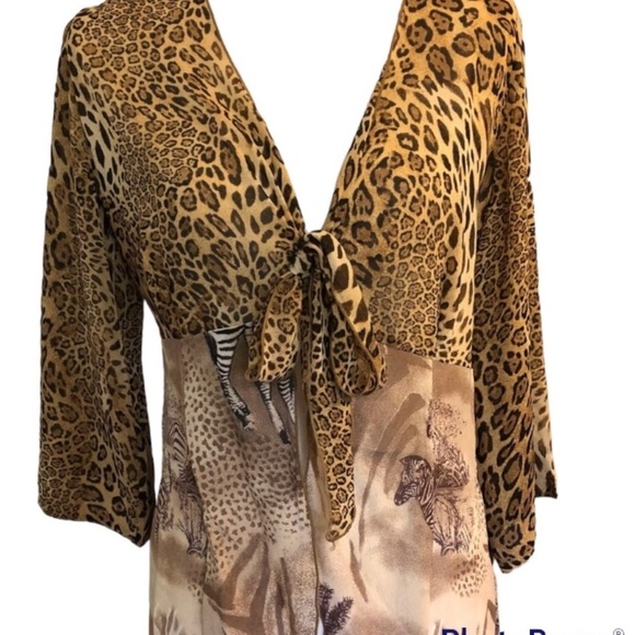 Sea Suns Other - Animal Print Bathing Suit Coverup